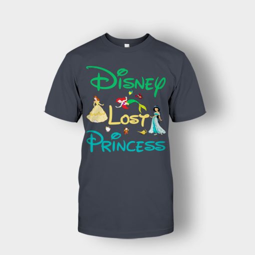 Disney-Lost-Princess-Unisex-T-Shirt-Dark-Heather