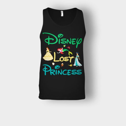 Disney-Lost-Princess-Unisex-Tank-Top-Black