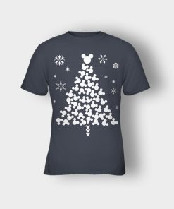 Disney-Mickey-Christmas-Tree-Kids-T-Shirt-Dark-Heather