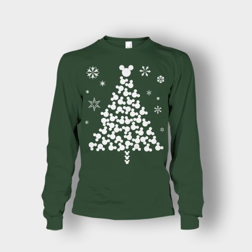 Disney-Mickey-Christmas-Tree-Unisex-Long-Sleeve-Forest