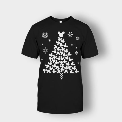 Disney-Mickey-Christmas-Tree-Unisex-T-Shirt-Black