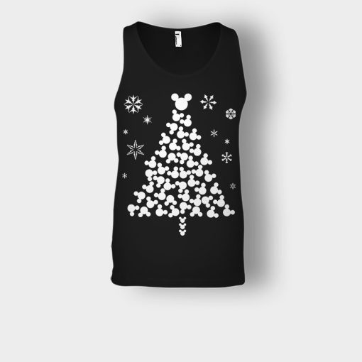 Disney-Mickey-Christmas-Tree-Unisex-Tank-Top-Black