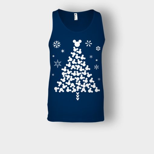 Disney-Mickey-Christmas-Tree-Unisex-Tank-Top-Navy