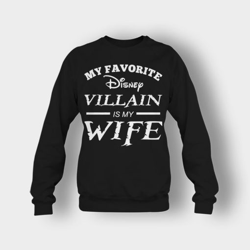 Disney-Villain-Is-My-Wife-Crewneck-Sweatshirt-Black