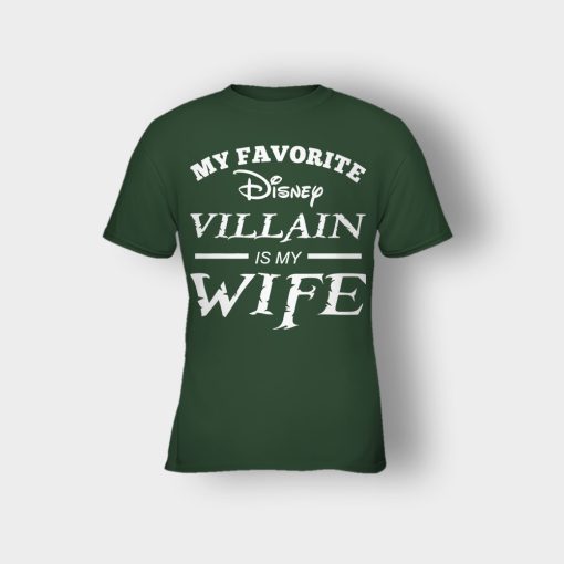 Disney-Villain-Is-My-Wife-Kids-T-Shirt-Forest