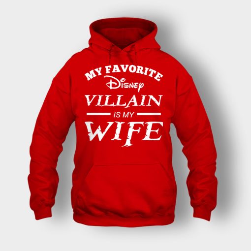 Disney-Villain-Is-My-Wife-Unisex-Hoodie-Red