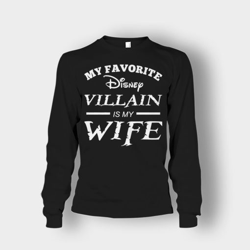 Disney-Villain-Is-My-Wife-Unisex-Long-Sleeve-Black