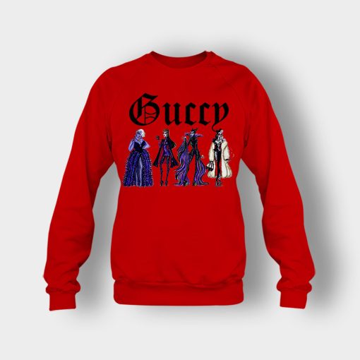 Disney-Villains-Gucci-Gang-Crewneck-Sweatshirt-Red