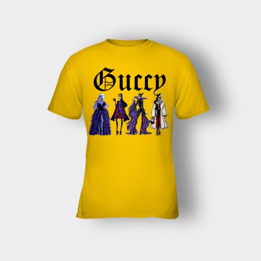 Disney-Villains-Gucci-Gang-Kids-T-Shirt-Gold