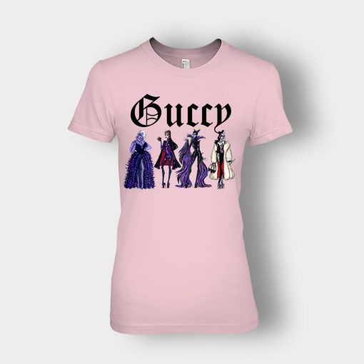 Disney-Villains-Gucci-Gang-Ladies-T-Shirt-Light-Pink