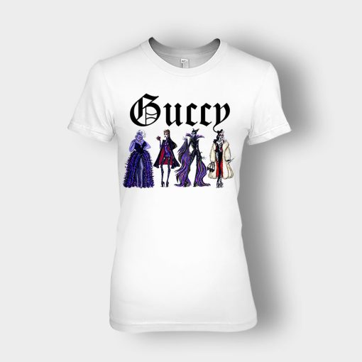 Disney-Villains-Gucci-Gang-Ladies-T-Shirt-White