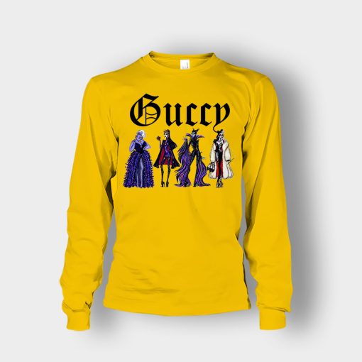 Disney-Villains-Gucci-Gang-Unisex-Long-Sleeve-Gold