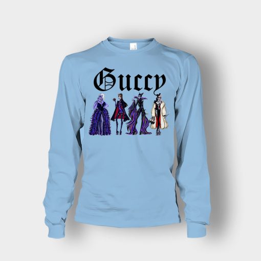 Disney-Villains-Gucci-Gang-Unisex-Long-Sleeve-Light-Blue