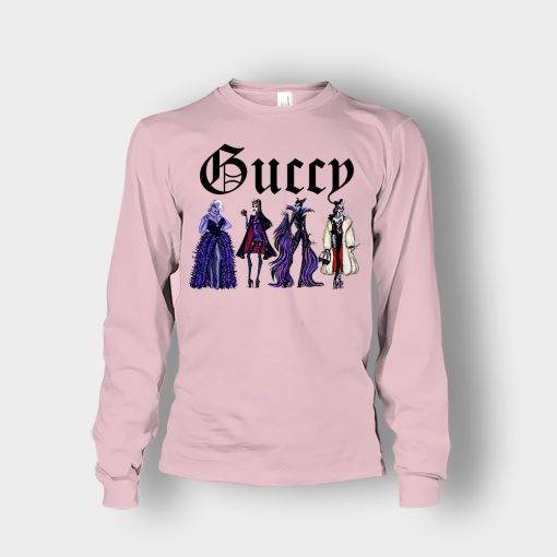 Disney-Villains-Gucci-Gang-Unisex-Long-Sleeve-Light-Pink