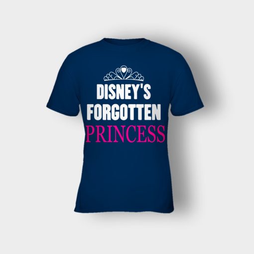 Disneys-Forgotten-Princess-Kids-T-Shirt-Navy