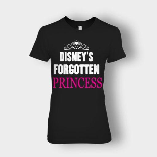Disneys-Forgotten-Princess-Ladies-T-Shirt-Black