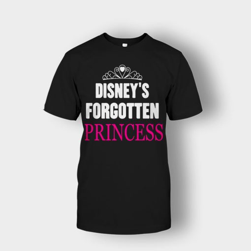 Disneys-Forgotten-Princess-Unisex-T-Shirt-Black