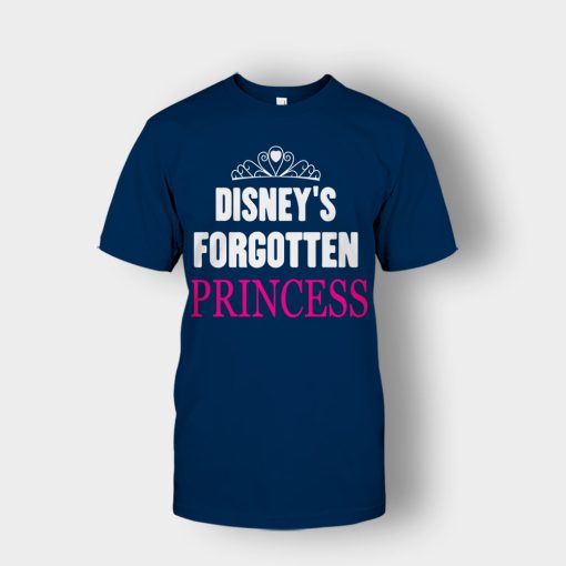 Disneys-Forgotten-Princess-Unisex-T-Shirt-Navy