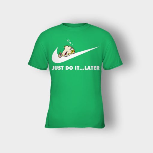 Do-It-Later-Disney-Beauty-And-The-Beast-Kids-T-Shirt-Irish-Green