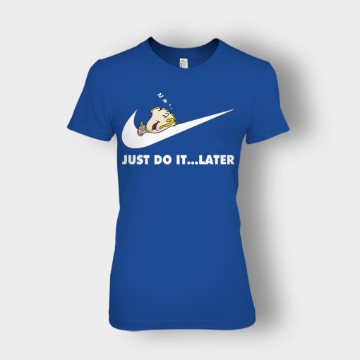 Do-It-Later-Disney-Beauty-And-The-Beast-Ladies-T-Shirt-Royal