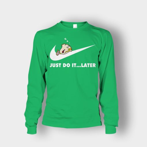 Do-It-Later-Disney-Beauty-And-The-Beast-Unisex-Long-Sleeve-Irish-Green