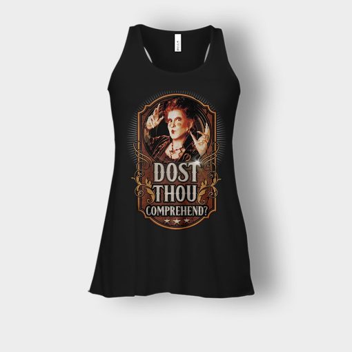 Dost-Thou-Comprehend-Disney-Hocus-Pocus-Bella-Womens-Flowy-Tank-Black