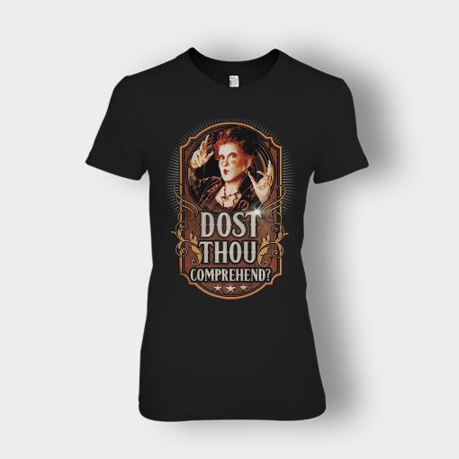 Dost-Thou-Comprehend-Disney-Hocus-Pocus-Ladies-T-Shirt-Black