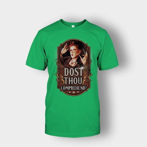 Dost-Thou-Comprehend-Disney-Hocus-Pocus-Unisex-T-Shirt-Irish-Green