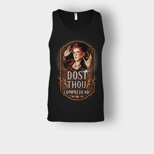 Dost-Thou-Comprehend-Disney-Hocus-Pocus-Unisex-Tank-Top-Black