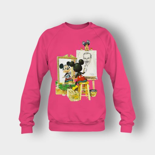 Drawing-Walt-Disney-Mickey-Inspired-Crewneck-Sweatshirt-Heliconia