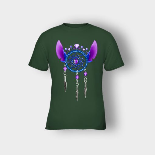 Dreamcatcher-Disney-Lilo-And-Stitch-Kids-T-Shirt-Forest