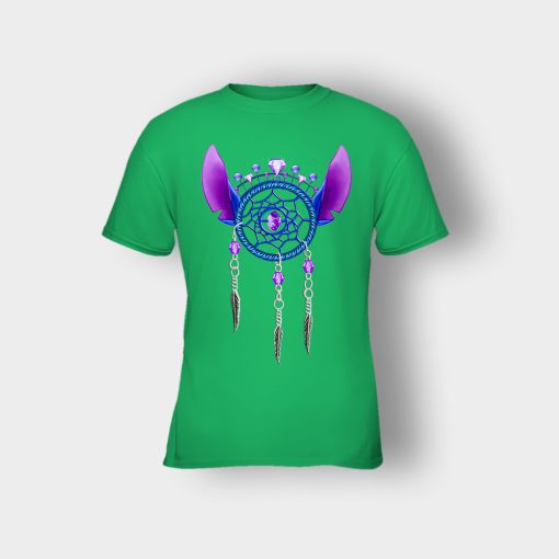 Dreamcatcher-Disney-Lilo-And-Stitch-Kids-T-Shirt-Irish-Green