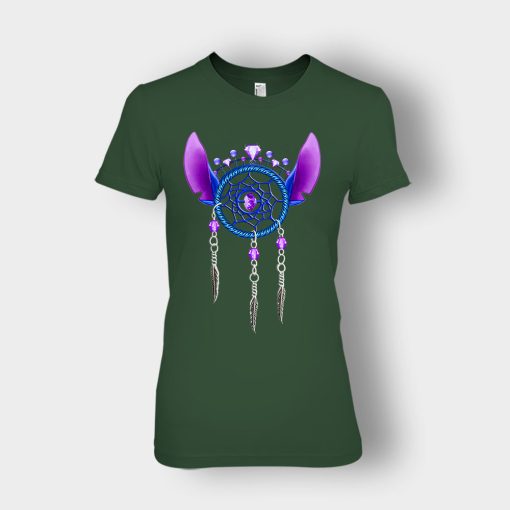 Dreamcatcher-Disney-Lilo-And-Stitch-Ladies-T-Shirt-Forest