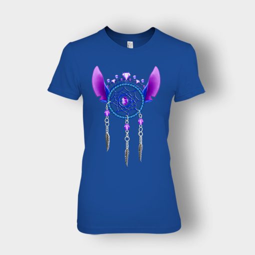 Dreamcatcher-Disney-Lilo-And-Stitch-Ladies-T-Shirt-Royal