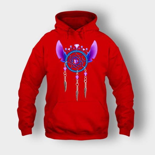 Dreamcatcher-Disney-Lilo-And-Stitch-Unisex-Hoodie-Red