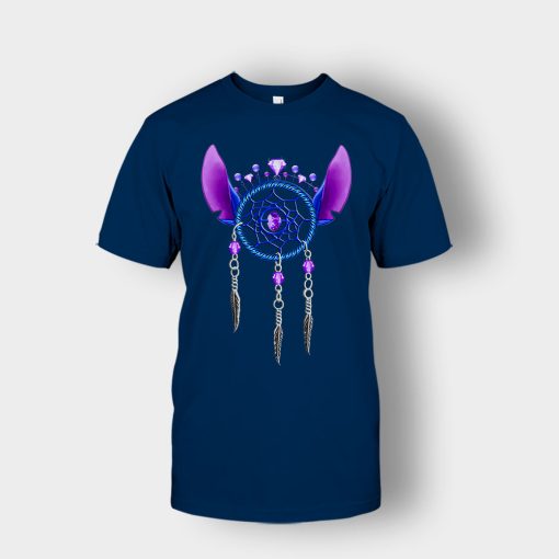 Dreamcatcher-Disney-Lilo-And-Stitch-Unisex-T-Shirt-Navy