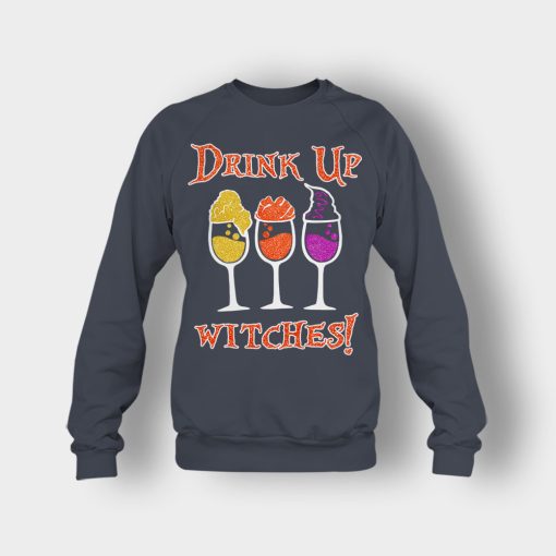 Drink-Up-Witches-Hocus-Pocus-Glitter-Crewneck-Sweatshirt-Dark-Heather