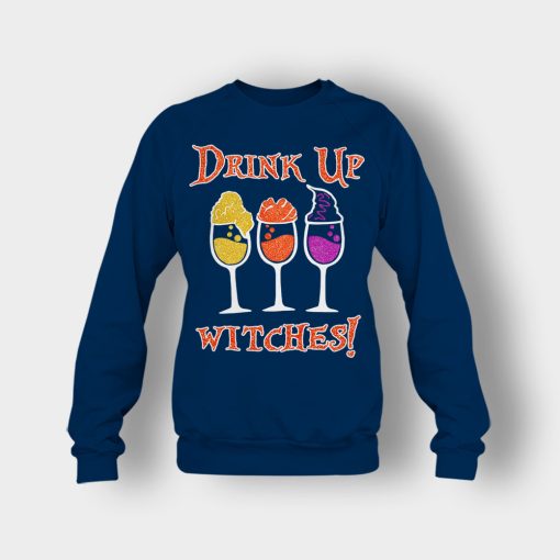 Drink-Up-Witches-Hocus-Pocus-Glitter-Crewneck-Sweatshirt-Navy