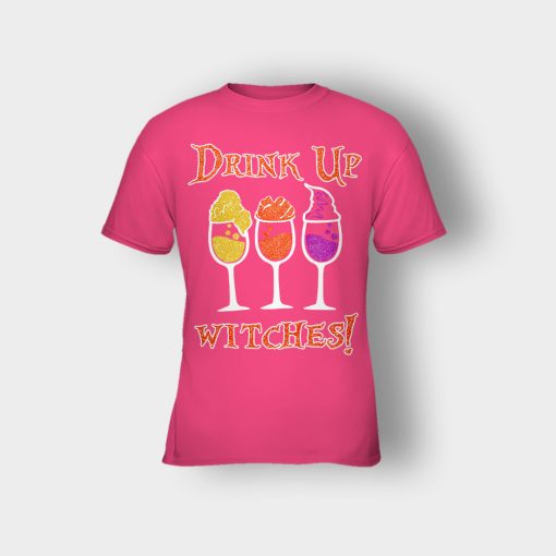Drink-Up-Witches-Hocus-Pocus-Glitter-Kids-T-Shirt-Heliconia