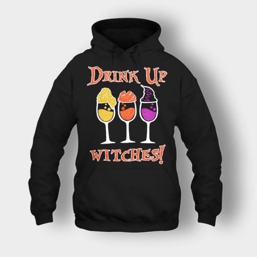 Drink-Up-Witches-Hocus-Pocus-Glitter-Unisex-Hoodie-Black
