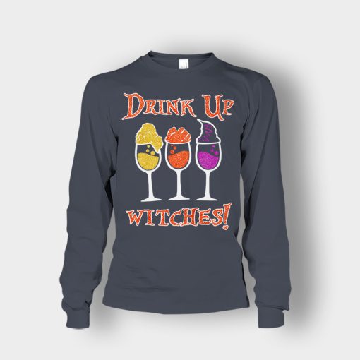 Drink-Up-Witches-Hocus-Pocus-Glitter-Unisex-Long-Sleeve-Dark-Heather