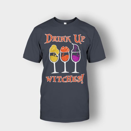 Drink-Up-Witches-Hocus-Pocus-Glitter-Unisex-T-Shirt-Dark-Heather