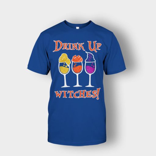 Drink-Up-Witches-Hocus-Pocus-Glitter-Unisex-T-Shirt-Royal