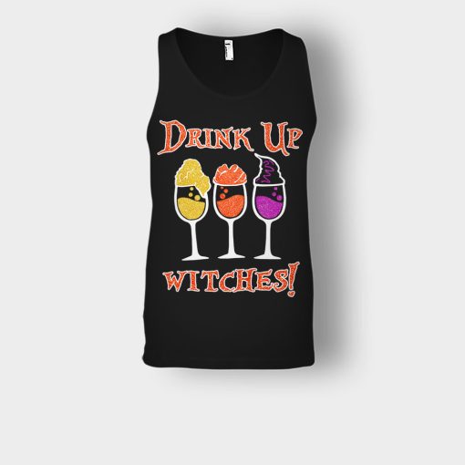 Drink-Up-Witches-Hocus-Pocus-Glitter-Unisex-Tank-Top-Black