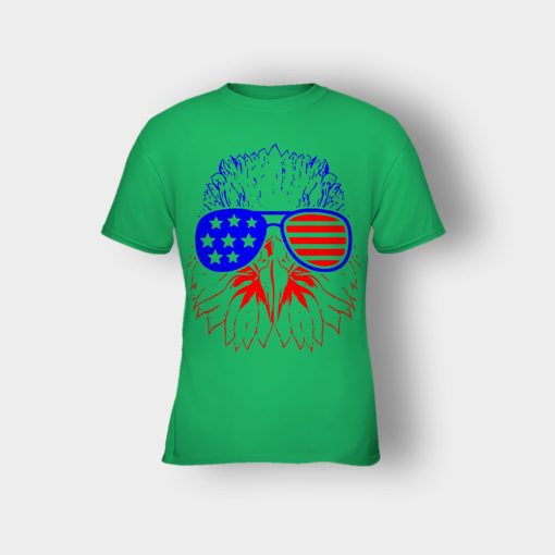 Eagle-American-Flag-4th-Of-July-Independence-Day-Patriot-Kids-T-Shirt-Irish-Green