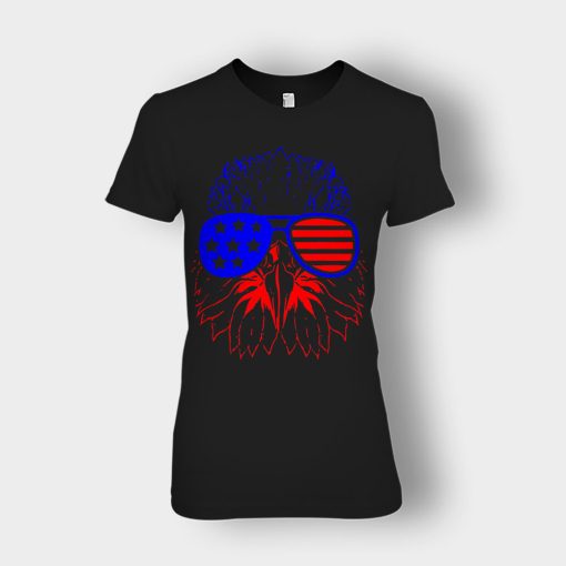 Eagle-American-Flag-4th-Of-July-Independence-Day-Patriot-Ladies-T-Shirt-Black