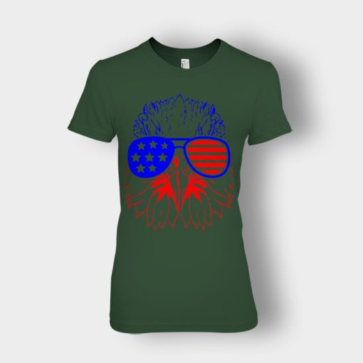 Eagle-American-Flag-4th-Of-July-Independence-Day-Patriot-Ladies-T-Shirt-Forest