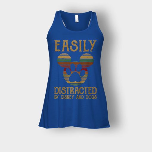 Easily-Distracted-By-Dogs-And-Disney-Mickey-Inspired-Bella-Womens-Flowy-Tank-Royal