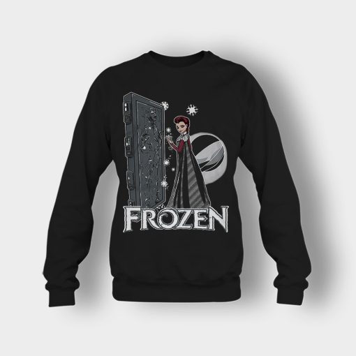 Elsa-Princess-Carbon-Disney-Frozen-Inspired-Crewneck-Sweatshirt-Black