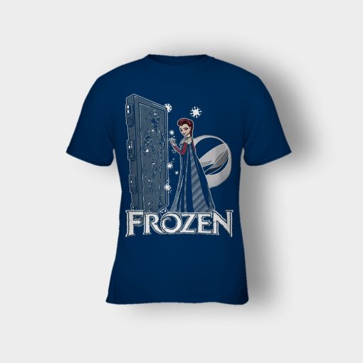 Elsa-Princess-Carbon-Disney-Frozen-Inspired-Kids-T-Shirt-Navy